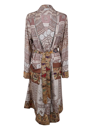 Pierre-Louis Mascia Printed Long Kimono
