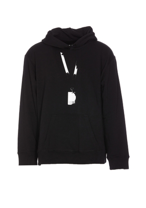 Mm6 Maison Margiela Hoodie With Backstage Pass Print