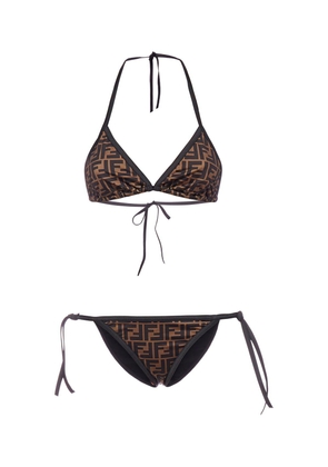 Fendi Monogram Printed Two-Piece Bikini Set
