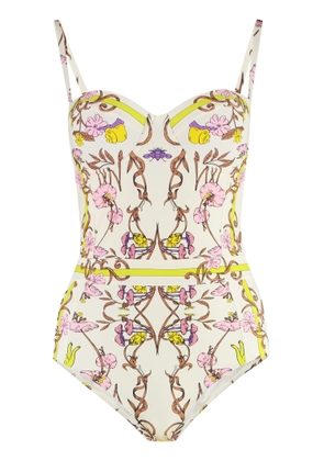 Tory Burch Printed One-Piece Swimsuit