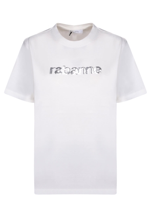 Paco Rabanne White Rabanne Logo T-Shirt