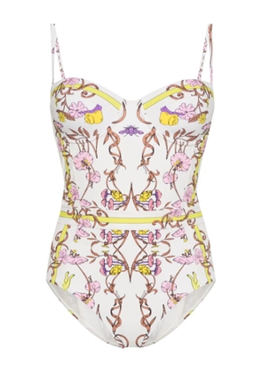 Tory Burch Printed Underwire One-Piece