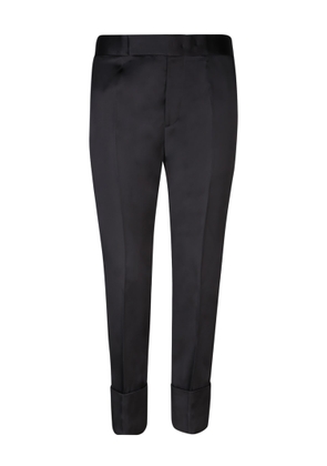 Sapio Double Satin Black Trousers