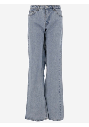 Coperni Cotton Denim Flared Jeans