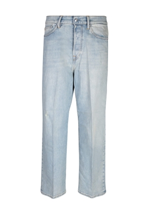 Icaro Wide Fit Blue Denim Jeans By Nine In The Morning