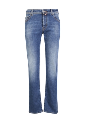 Jacob Cohen Nick Slim 5-Pocket Blue Denim Jeans