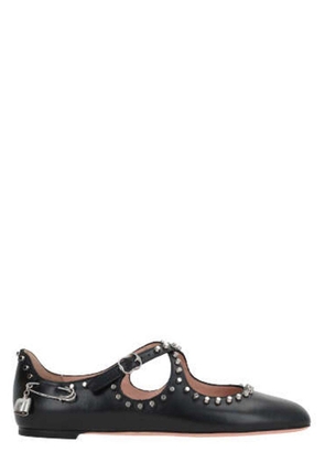 Bally Stud-Detailed Flat Shoes