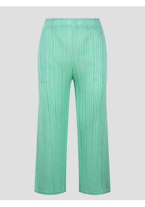 Pleats Please Issey Miyake March Pleated Trousers