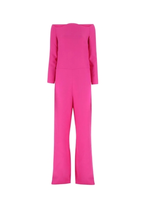 Valentino Pink Pp Wool Blend Jumpsuit