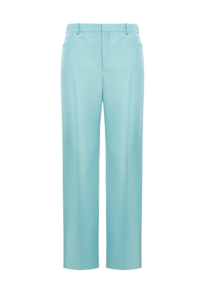 Tom Ford Compact Hopsack Wool Blend Tailored Pants
