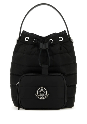 Moncler Black Nylon Kilia Bucket Bag