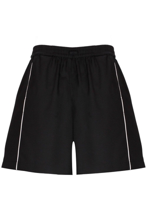 Valentino Side-Stripe Drawstring Shorts