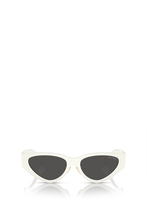 Miu Miu Eyewear Mu 03Zs White Sunglasses
