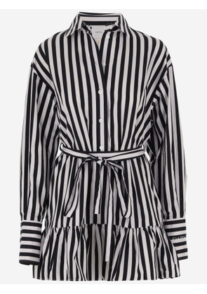 Patou Cotton Dress With Striped Pattern