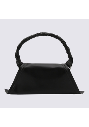 Y/project Black Leather Shoulder Bag