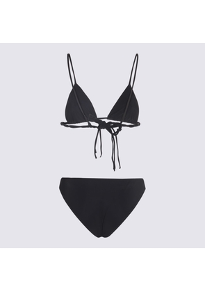 Jil Sander Black Trangle Bikini Beachwear