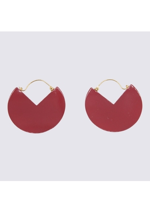 Isabel Marant Very Berry Brass 90 Earrings