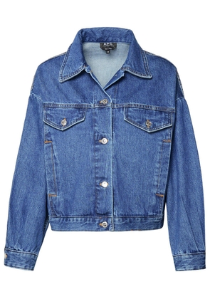 Long Sleeved Buttoned Denim Jacket A.p.c.