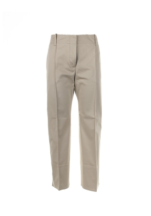 Seventy Beige High-Waisted Trousers