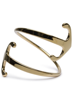 Off-White Mono Arrow Gold Brass Bracelet