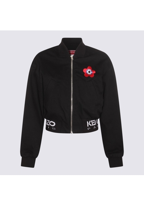 Kenzo Black Denim Boke Flower Casual Jacket