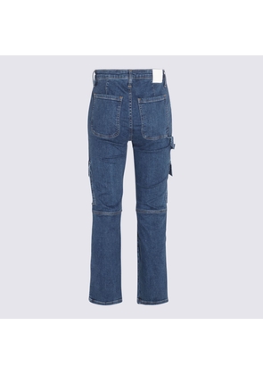 Simkhai Blue Cotton Jeans