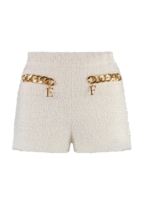 Elisabetta Franchi Tweed Shorts