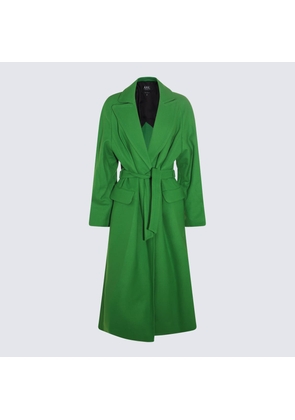 A.p.c. Green Wool Blend Coat