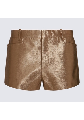 Tom Ford Gold Shorts