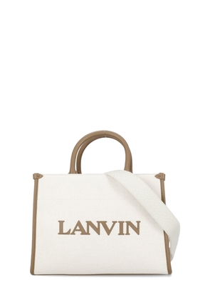 Lanvin Cotton And Linen Shopping Bag