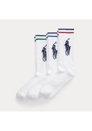 Big Pony Athletic Crew Sock 3-Pack