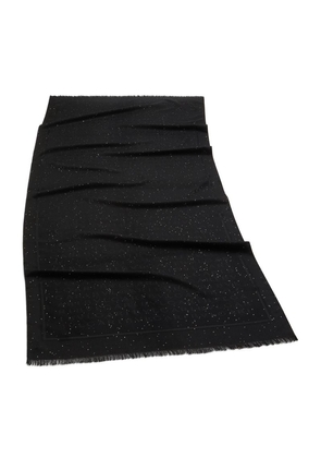 Bvlgari Sequinned Lettere Maxi Scarf