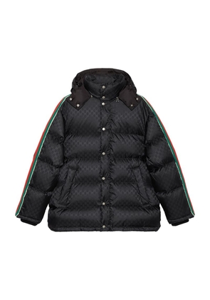 Gucci Gg-Jacquard Puffer Jacket