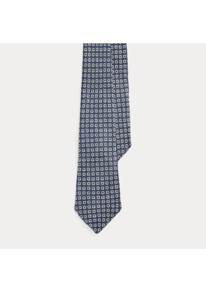 Vintage-Inspired Neat Linen Tie
