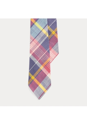 Vintage-Inspired Plaid Tie