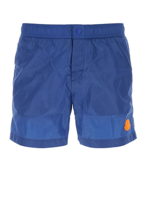 Moncler Blue Nylon Swimming Shorts