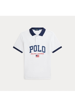 Logo Heavyweight Cotton Jersey Polo