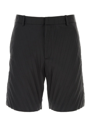 Valentino Garavani Black Nylon Bermuda Shorts