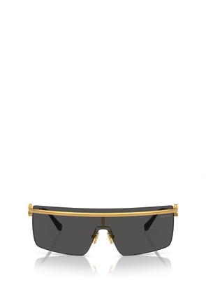 Miu Miu Eyewear Mu 50Zs Gold Sunglasses