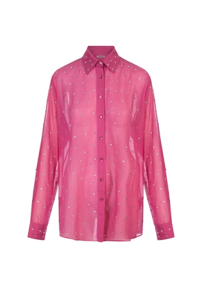 Oseree Flamingo Gem Long Shirt