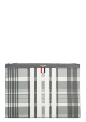 Thom Browne Grainy Leather Pouch
