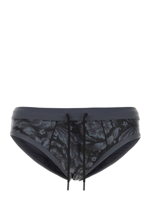 Versace Printed Stretch Polyester Swimming Brief