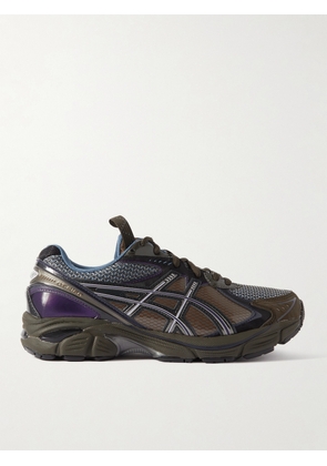 Asics - Gt-2160 Faux Leather-trimmed Mesh Sneakers - Blue - UK 3,UK 3.5,UK 4,UK 4.5,UK 5,UK 5.5,UK 6,UK 6.5,UK 7,UK 7.5,UK 8,UK 8.5,UK 9,UK 9.5