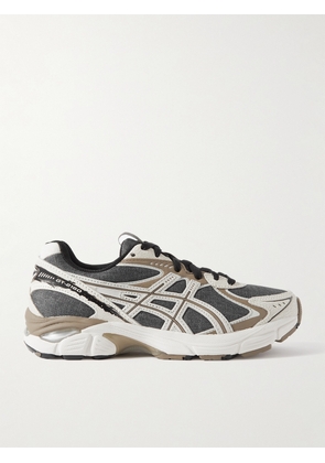 Asics - Gt-2160 Leather-trimmed, Denim And Rubber Sneakers - Black - UK 3,UK 3.5,UK 4,UK 4.5,UK 5,UK 5.5,UK 6,UK 6.5,UK 7,UK 7.5,UK 8,UK 8.5,UK 9,UK 9.5