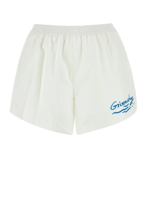 Givenchy White Cotton Shorts