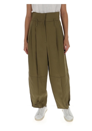 Givenchy High Waisted Military Trousers