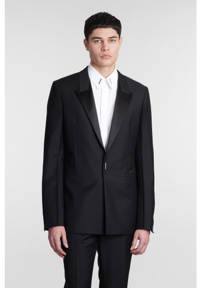 Givenchy Classic Jacket In Black Wool