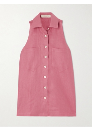 Giuliva Heritage - Esme Linen Shirt - Pink - IT36,IT38,IT40,IT42,IT44,IT46,IT48