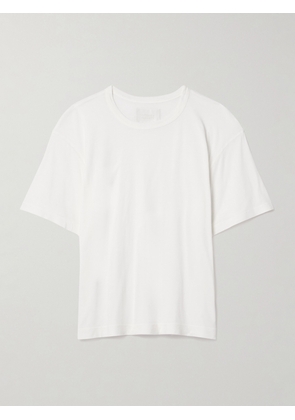 Citizens of Humanity - Elisabetta Tencel™ Modal And Pima Cotton-blend T-shirt - White - x small,small,medium,large,x large