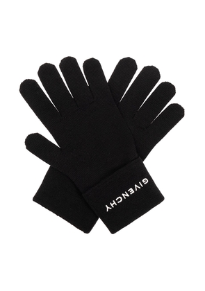 Givenchy Wool Gloves With Monogram